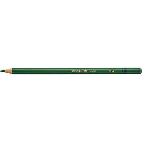 Μολύβι γραφίτη Stabilo 8043 υαλογραφικό υδατοδιαλυτό (ακουαρέλλας) πράσινο